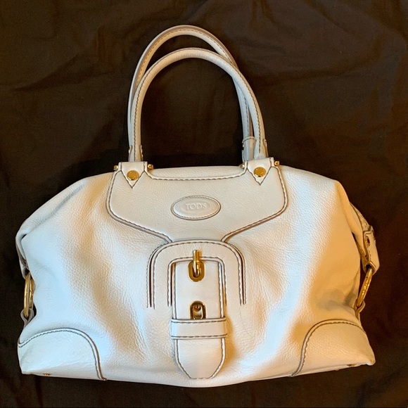 Tod's Handbags - Tod’s Ivory handbag with gold hardware w/ dustbag